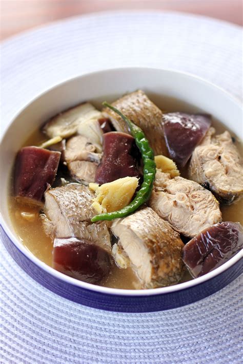 Paksiw na isda with soy sauce